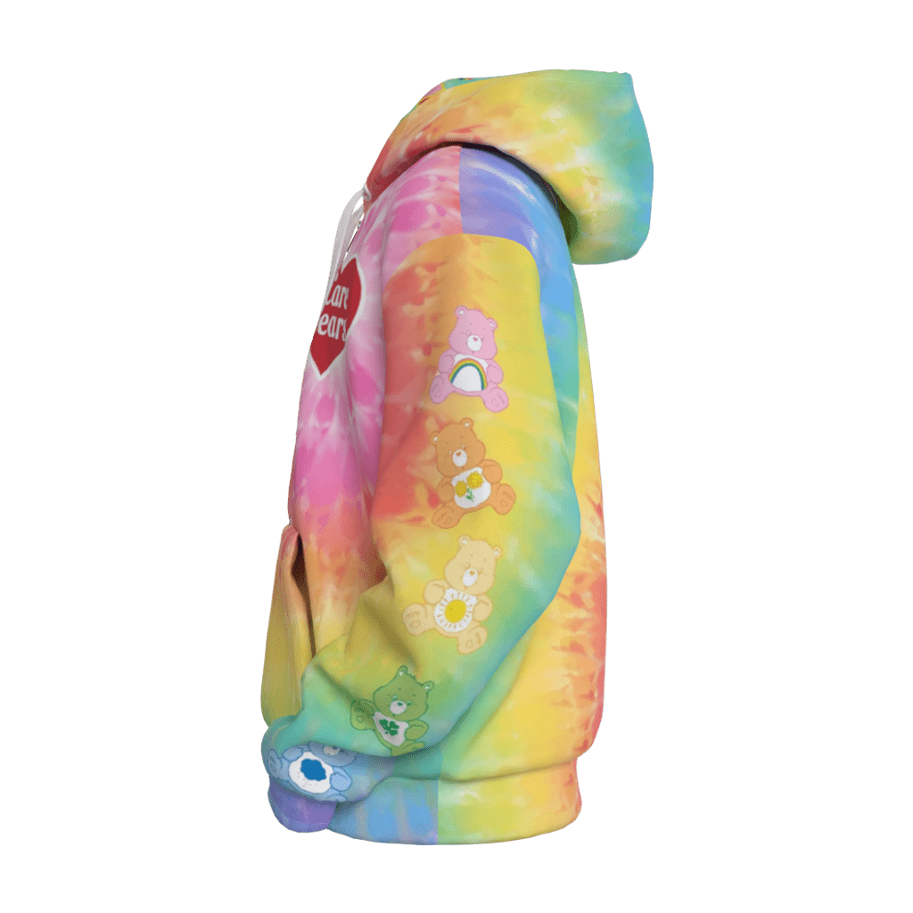 Care Bears Tie Dye Hoodie - 23point5 Shop