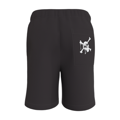 Motley Crue Skull Black Shorts - 23point5 Shop