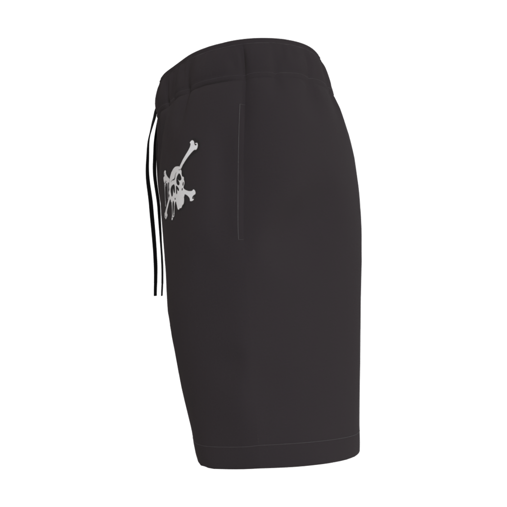 Motley Crue Skull Black Shorts - 23point5 Shop