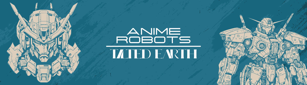 Tilted Earth Anime Robots