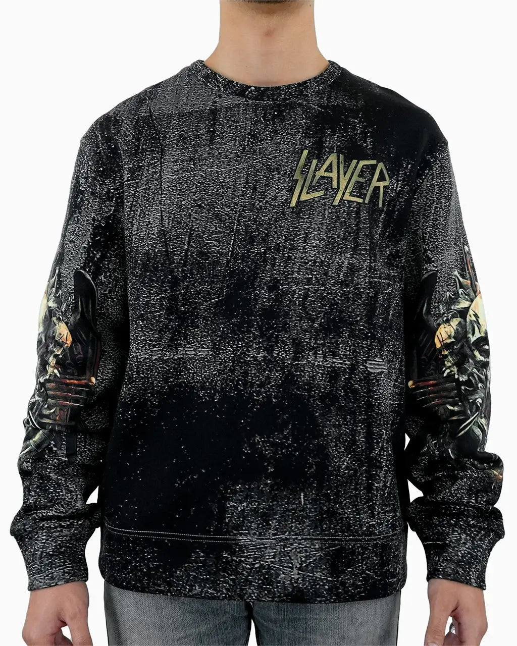 Skulls Distressed Crew - 23point5 Shop