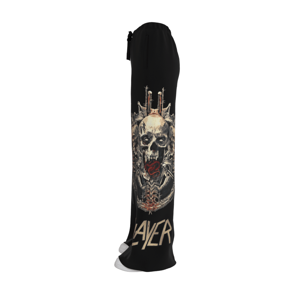 Slayer Skulls Wide Leg Sweatpants - 23point5 Shop